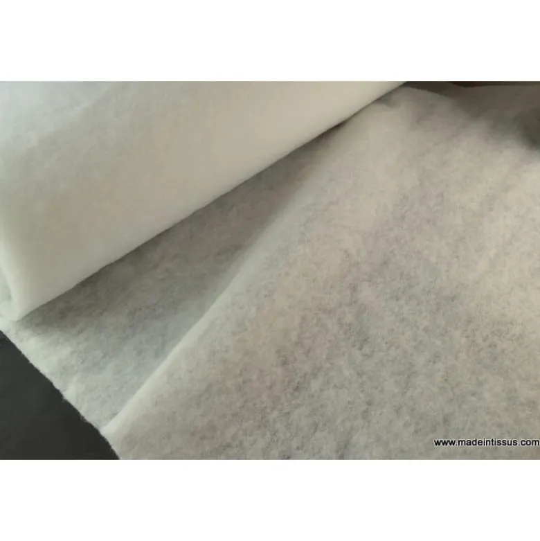 Ouate 100% polyester 200g/m² - épaisseur 17.5 mm