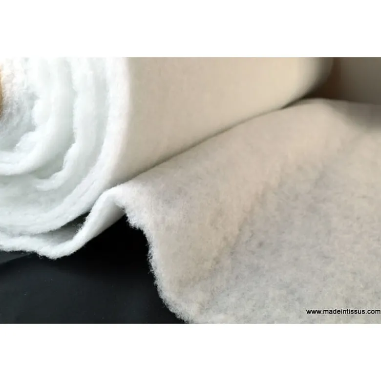 Ouate 100% polyester 200g/m² - épaisseur 17.5 mm