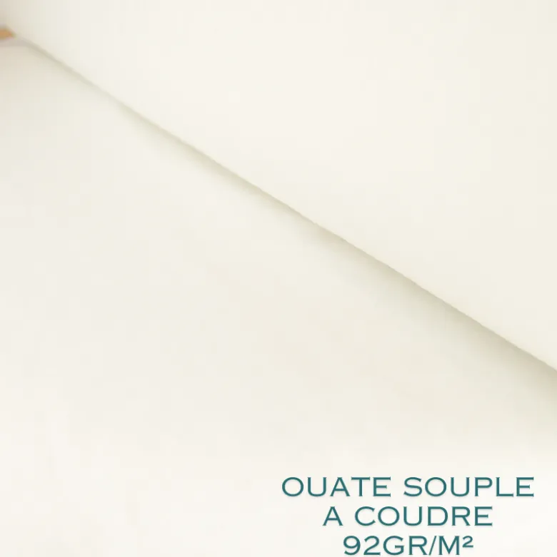 Ouate souple à coudre 92gr/m²