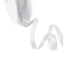 Passepoil Lurex 10mm coloris Argent