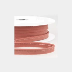 Passepoil 10 mm coloris Marsala vieux rose
