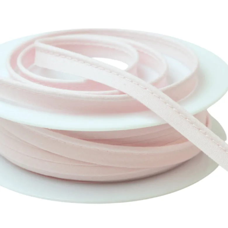 Passepoil 10 mm coton Rose clair
