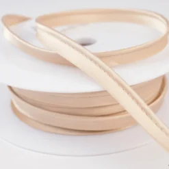 Passepoil satin 10 mm coloris Beige 1007