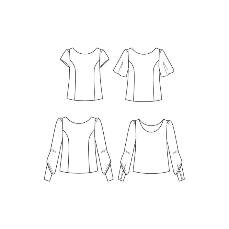 Patron blouse Cicadella - Maison Fauve