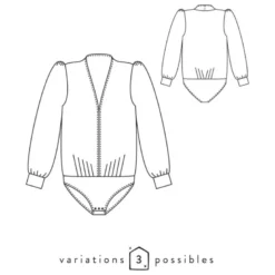 Patron Body chemise Femme - Pulp - Atelier Scämmit