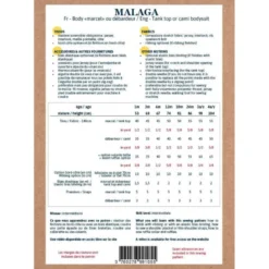 Patron Body Malaga by Ikatee pour bébé du 1 mois au 4 ans