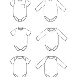 Patron Body Malmö by Ikatee pour bébé du 1 mois au 4 ans