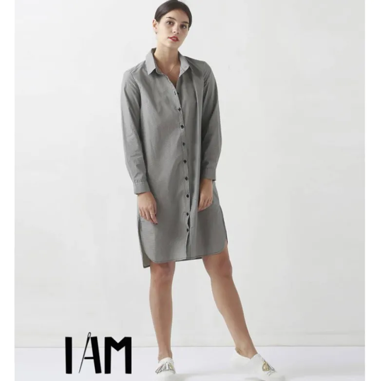 Patron Chemise / Robe chemise - I AM Hermes - I AM Pattern