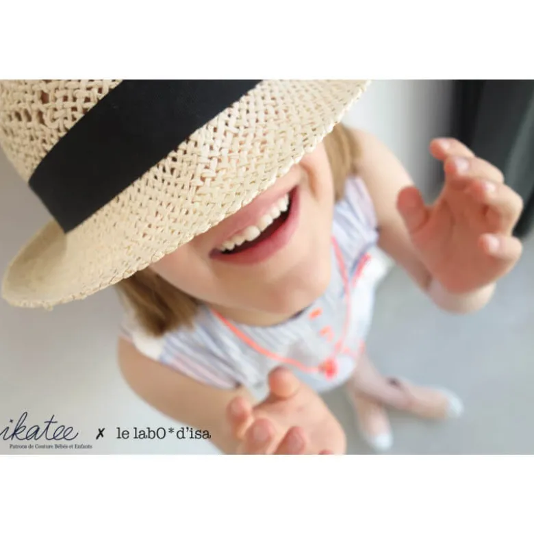 Patron Combi-short, combi pantalon ou robe MARIEKE by Ikatee pour fille du 3 au 12 ans