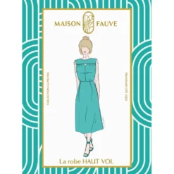 Patron couture robe Haut Vol - Maison Fauve