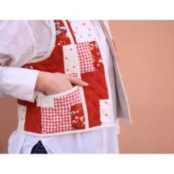 Patron de gilet sans manche Méalie pour femme - Cha'Coud
