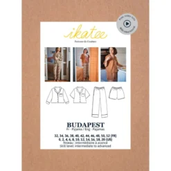 Patron de pyjamas femme Budapest - Ikatee