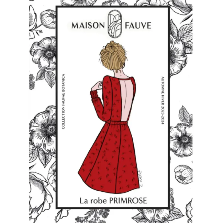 Patron de robe Primrose - Maison Fauve