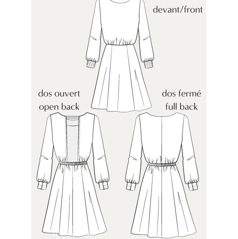 Patron de robe Primrose - Maison Fauve