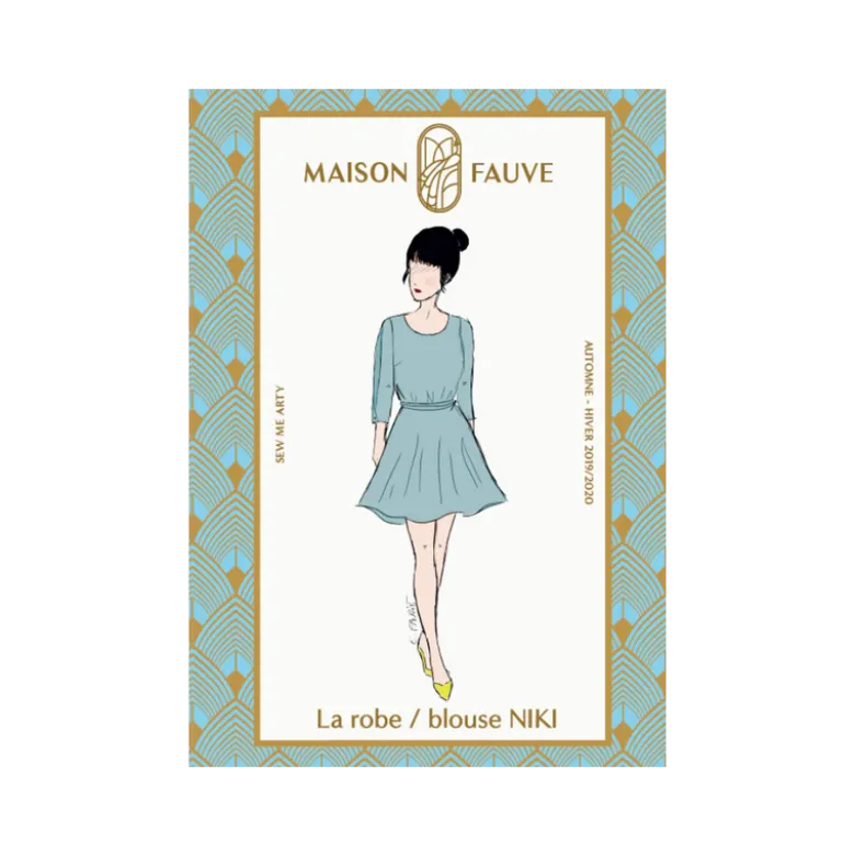Patron de robe, top Niki - Maison Fauve