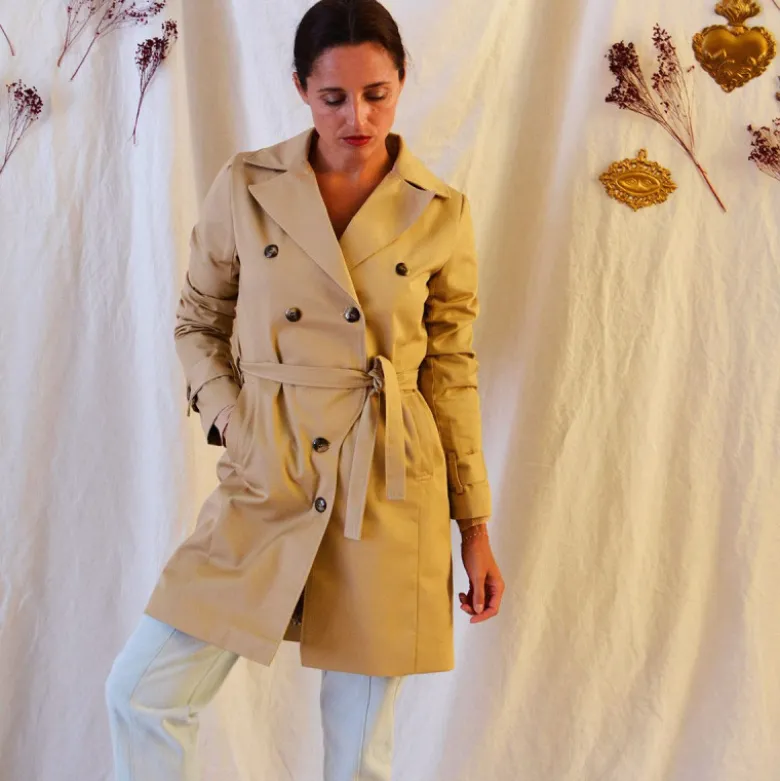Patron de Trench manteau Tsar - Maison Fauve