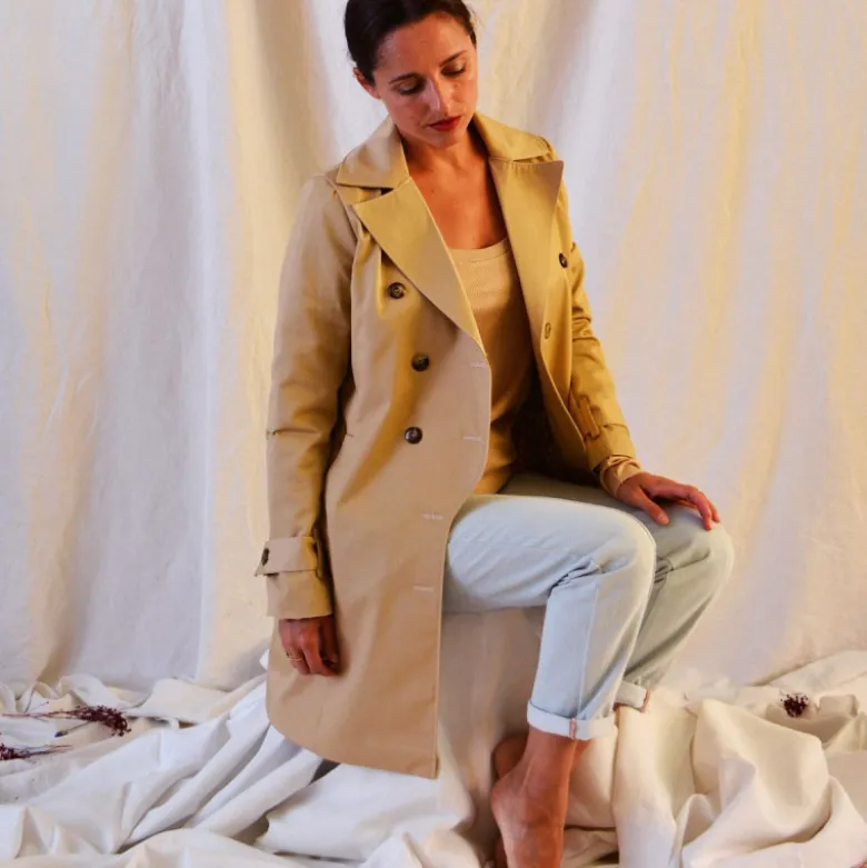 Patron de Trench manteau Tsar - Maison Fauve