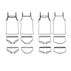 Patron Ensemble de lingerie Belle Mum by Ikatee pour femme du 34 au 46