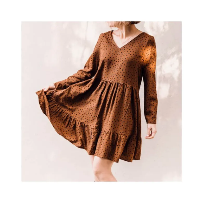 Patron Ethel - Robe/blouse du 34 au 52 - PM Pattern