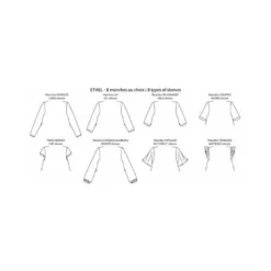 Patron Ethel - Robe/blouse du 34 au 52 - PM Pattern