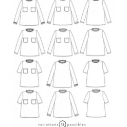 Patron Femme - Blouse PASSION - Atelier Scämmit
