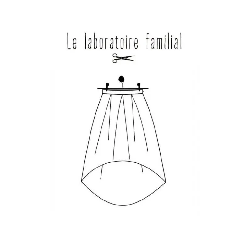 Patron Femme - Jupe Olympe - Le laboratoire Familial
