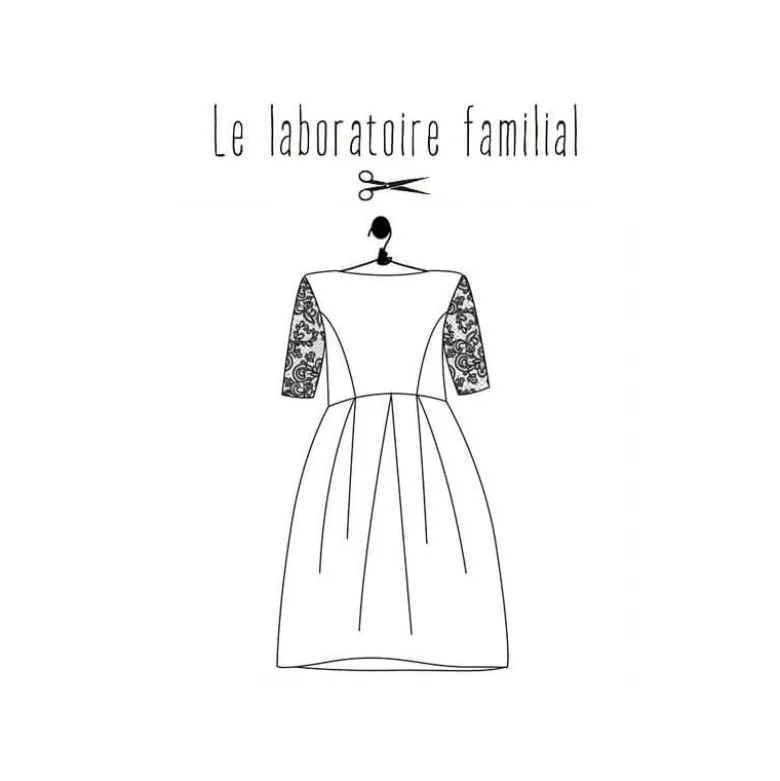 Patron Femme - Robe Edith- Le laboratoire Familial