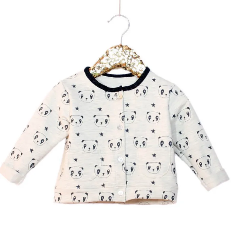 Patron Gilet mixte VEGA by Ikatee pour bébé du 1 mois au 4 ans