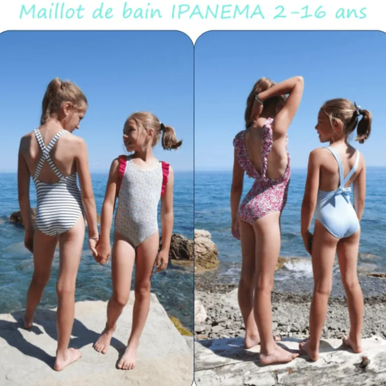 Patron Ipanema - Maillot de bain du 2 au 16 ans - Petits D'om