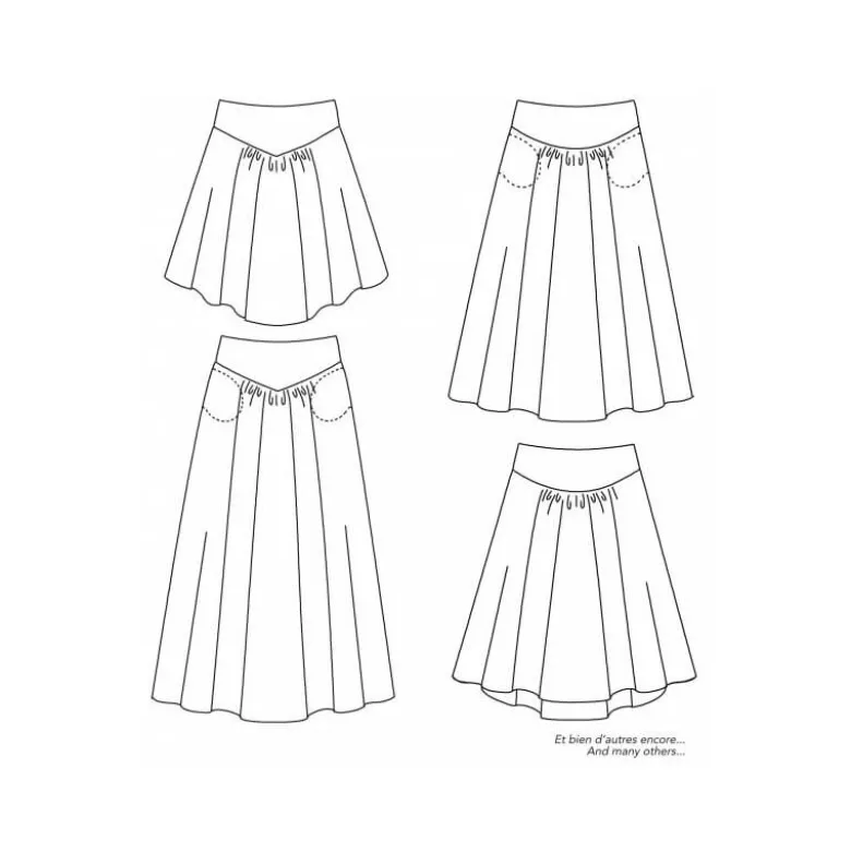 Patron Jaya - Jupe du 34 au 52 - PM Pattern