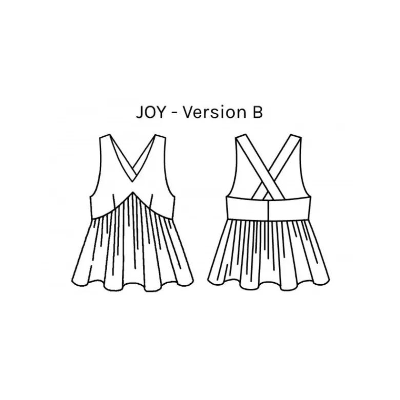 Patron Joy - Blouse du 34 au 52 - PM Pattern