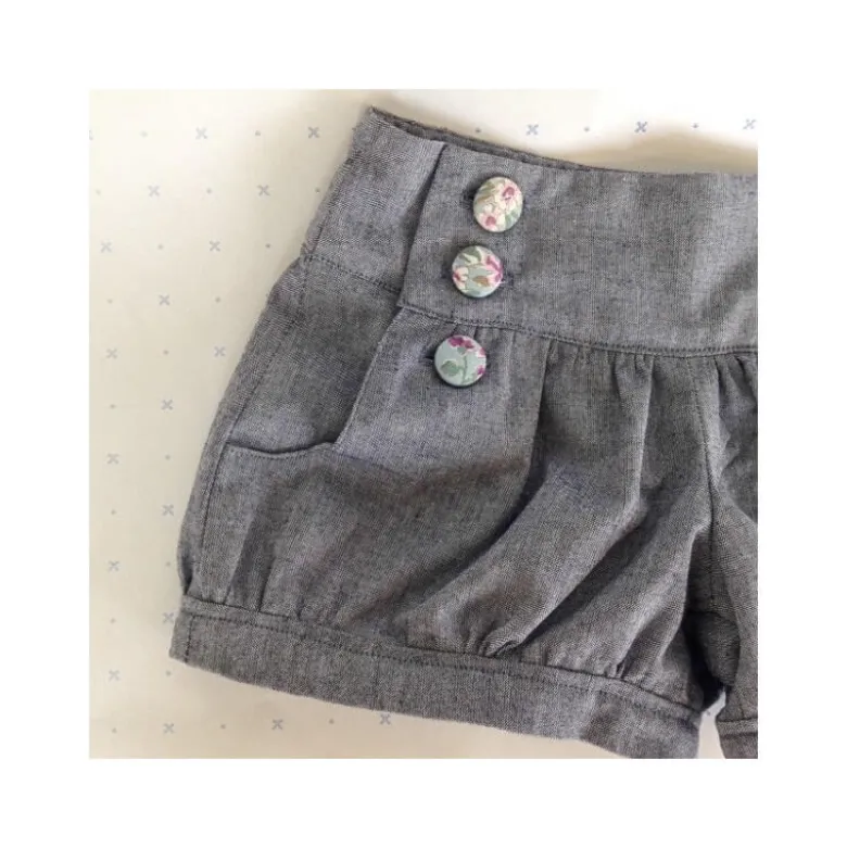 Patron Leon - Short bouffant du 2 au 12 ans - PM Pattern