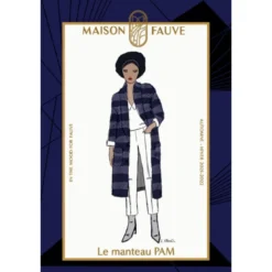 Patron manteau Pam - Maison Fauve