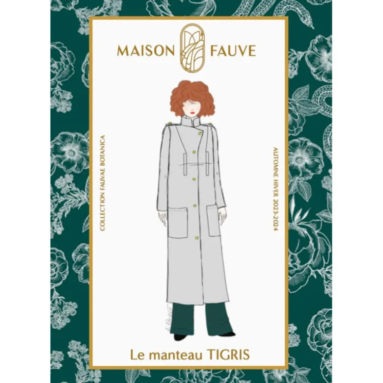 Patron manteau Tigris - Maison Fauve