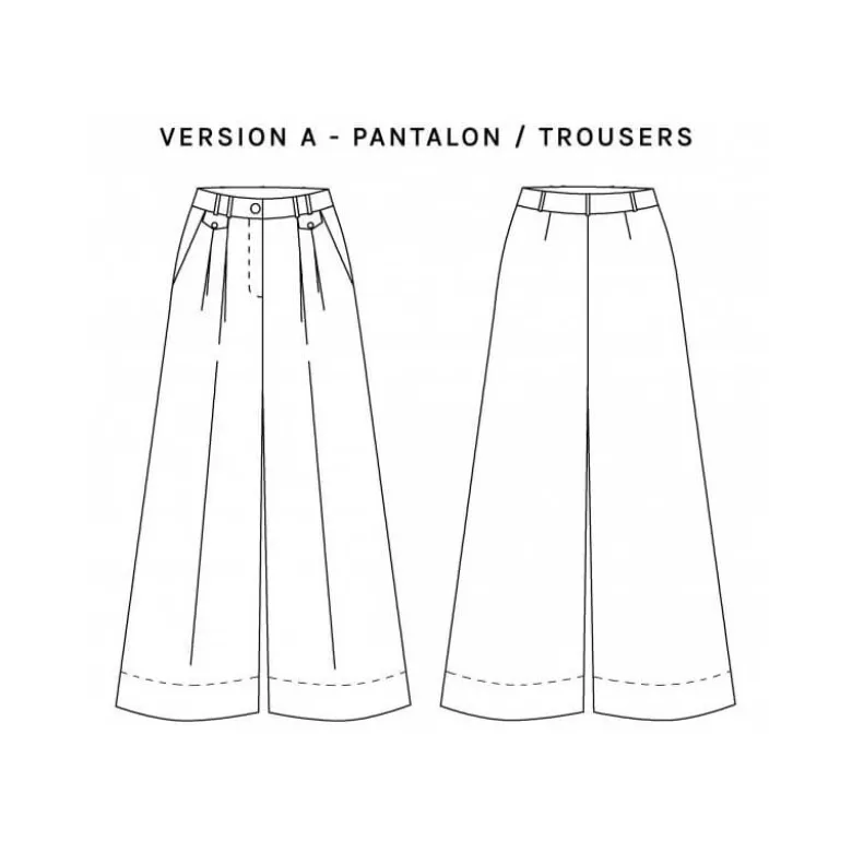 Patron Orlando - Pantalon du 34 au 52 - PM Pattern