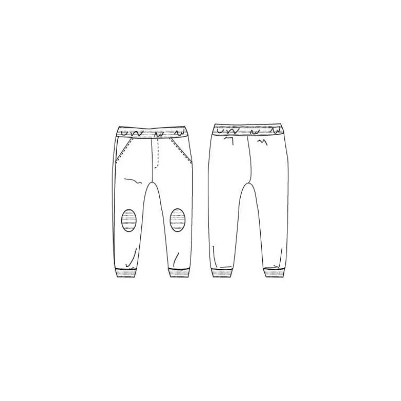 Patron Pantalon de jogging JIM by Ikatee pour garçon ou fille du 3 au 12 ans
