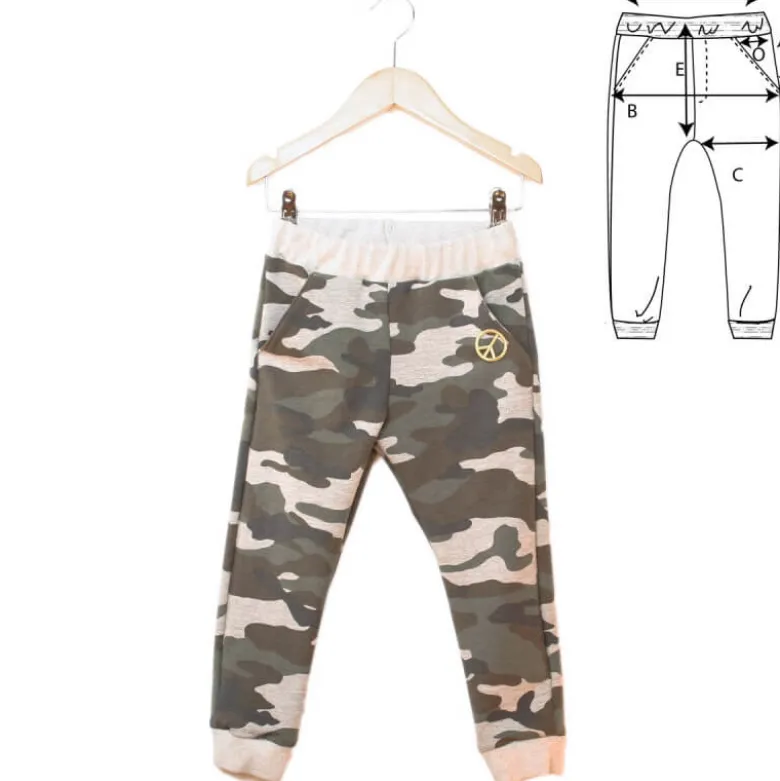 Patron Pantalon de jogging JIM by Ikatee pour garçon ou fille du 3 au 12 ans