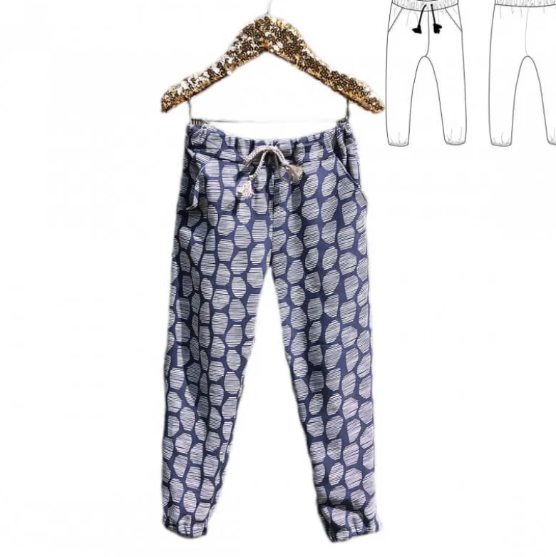 Patron Pantalon Short Fille Ikatee DAKAR du 3 au 12 ans