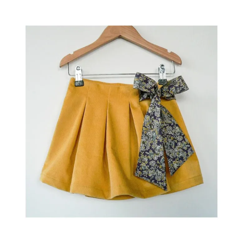 Patron Piccadilly - Jupe portefeuille à plis du 2 au 12 ans - PM Pattern