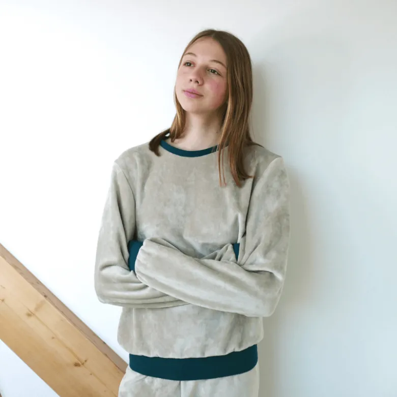 Patron Pilou - pyjama fille et garçon du 2 au 16 ans - Petits D'om