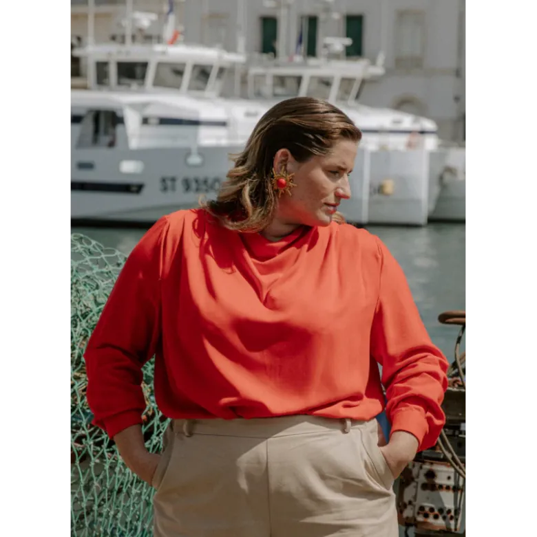Patron pochette de la blouse tempête - Maison Fauve