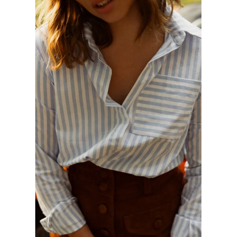 Patron pochette de la chemise Clémentine - Maéli Paris