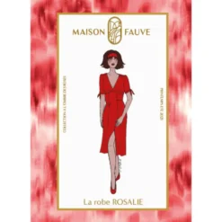 Patron pochette de la robe Rosalie - Maison Fauve