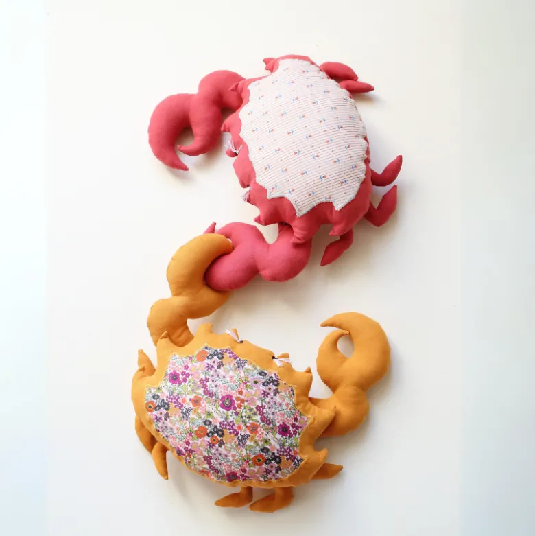 Patron pochette Doudou crabe - Les Enchantées
