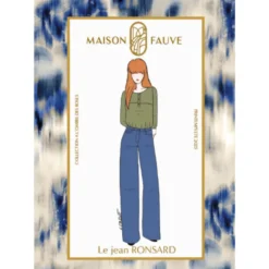 Patron pochette du jean Ronsart - Maison Fauve