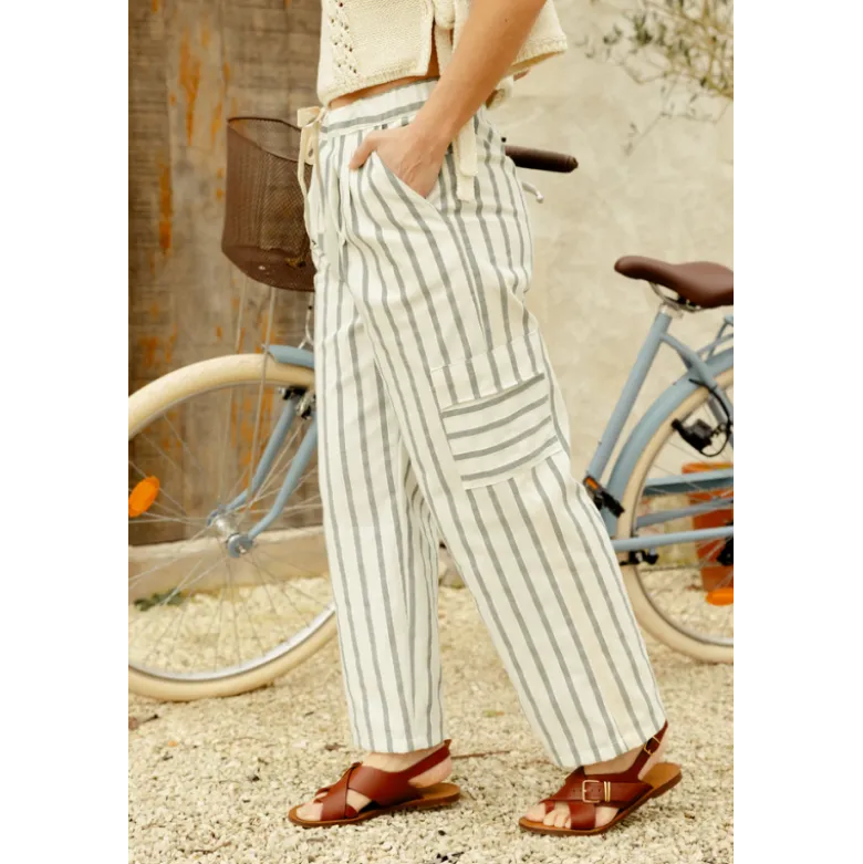 Patron pochette du pantalon cargo Eva - Maéli Paris