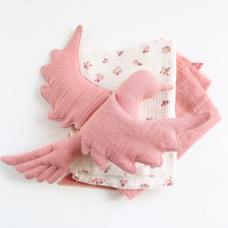 Patron pochette Oiseau Colombe - Les Enchantées
