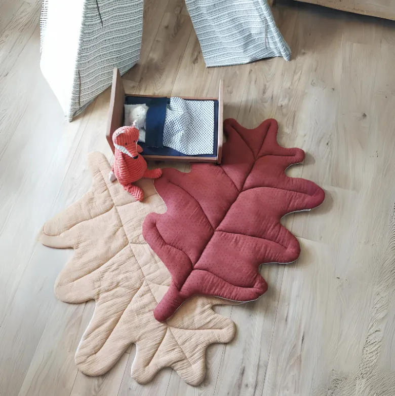 Patron pochette Tapis feuille de chêne - Les Enchantées