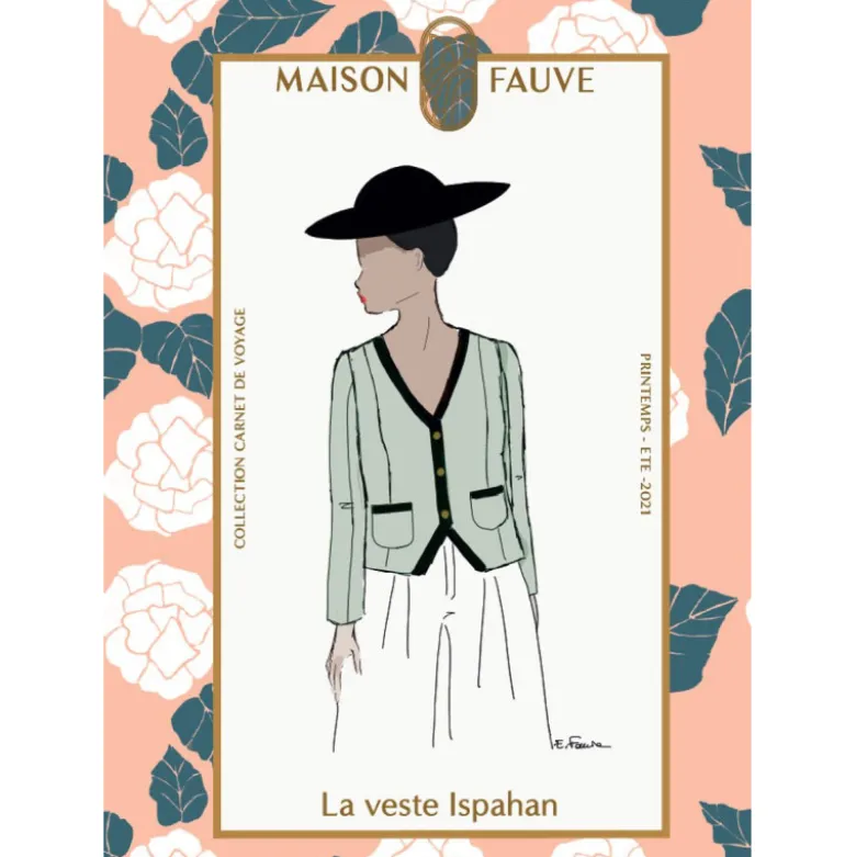 Patron pochette veste Ispahan - Maison Fauve