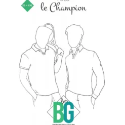 Patron Polo pour homme - le Champion - les BG
